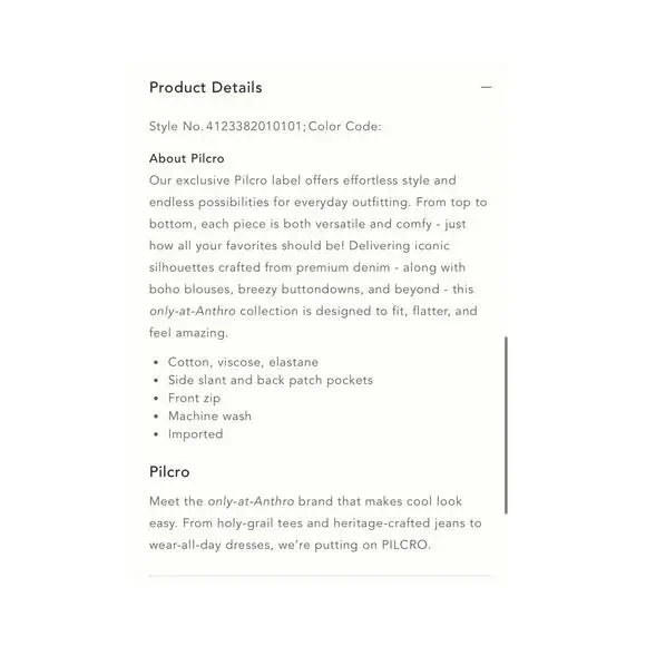 Pilcro for Anthroplogie Velvet Green Emroidered The Wanderer Pants - Picture 13 of 14